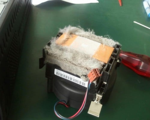 Dust inside a computer can cause many problems including overheating of the cooling system.